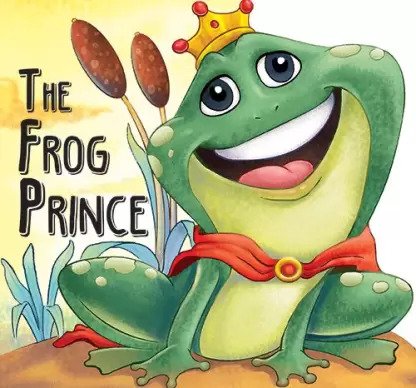 Board Book : The Frog Prince ( Fairy Tales ) - Cutout Board Books