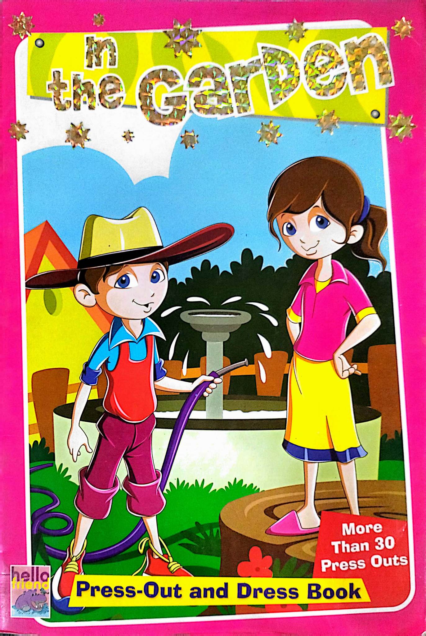 In the Garden (Press Out & Dress Book)