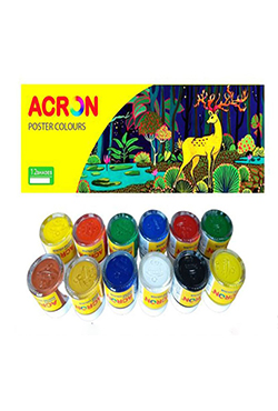 Acron Students Poster Colours - Gulliver Kit - (10ml bottles of 12 shades)