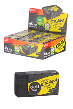 Deli Eraser No 3043 Per Each (Exam Great For Exam Premium)
