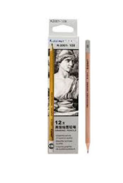 Kasimir K-2001-12B Professional Drawing Pencils Per Each