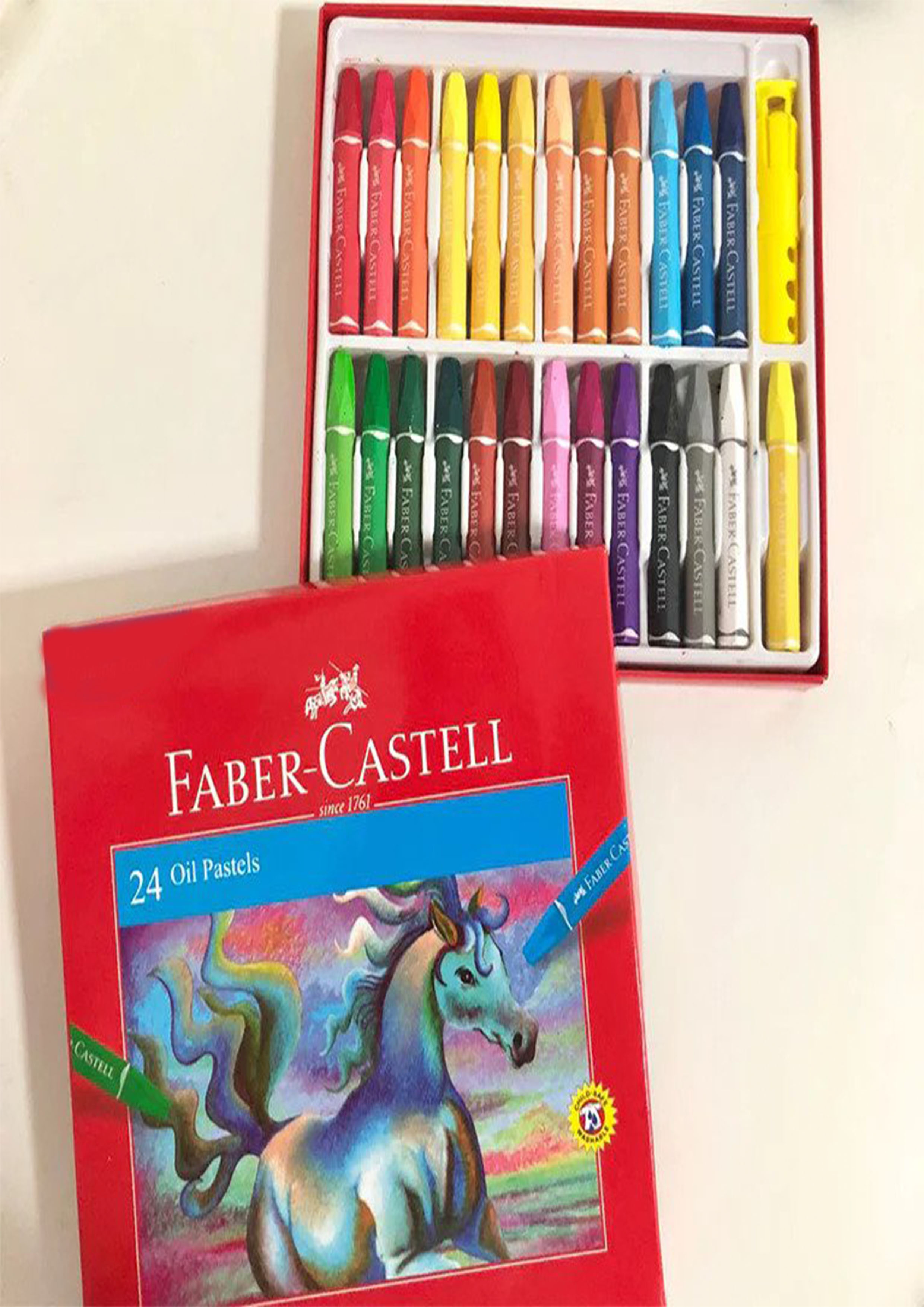 Faber-Castell Oil Pastels 24 Colour (523225)