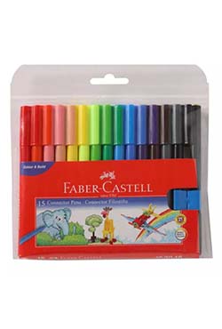 Faber-Castell 15 Connector Pens (153016)