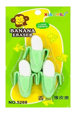 Banana Eraser 5288