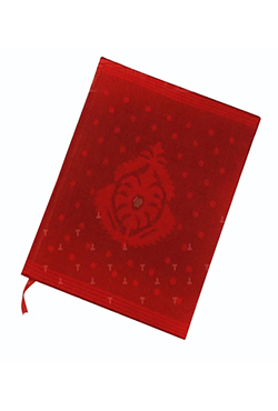 Red Charpata Jamdani Notebook (JDNBC860003)