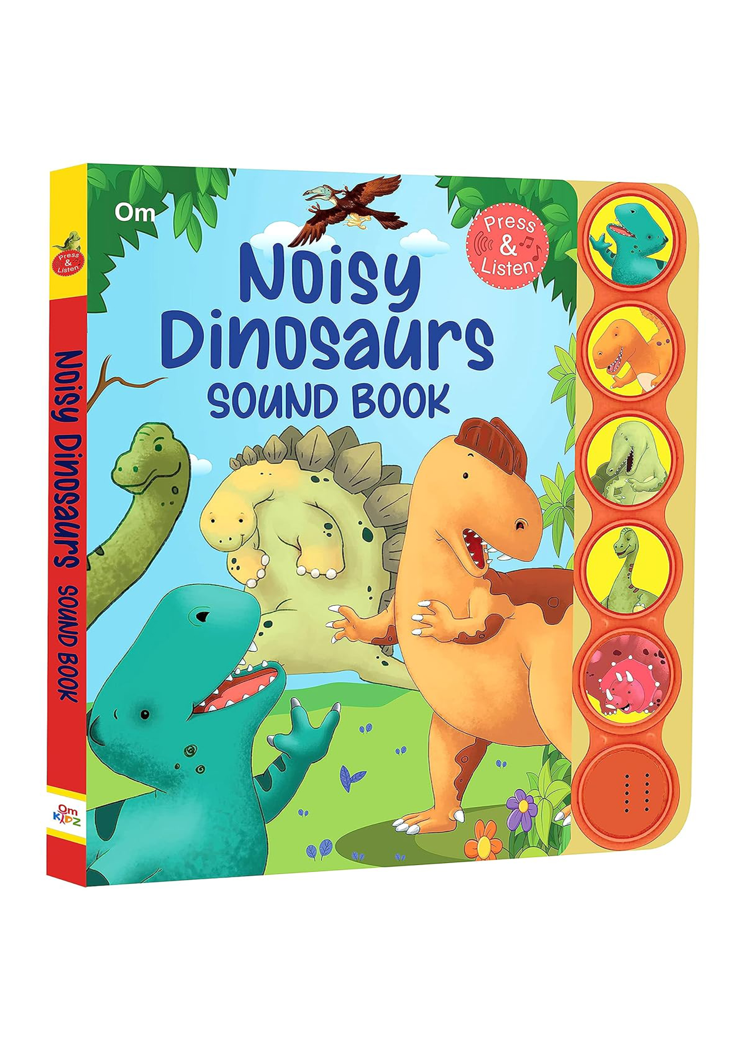 Om Books International Noisy Dinosaurs Sound Book main image 0