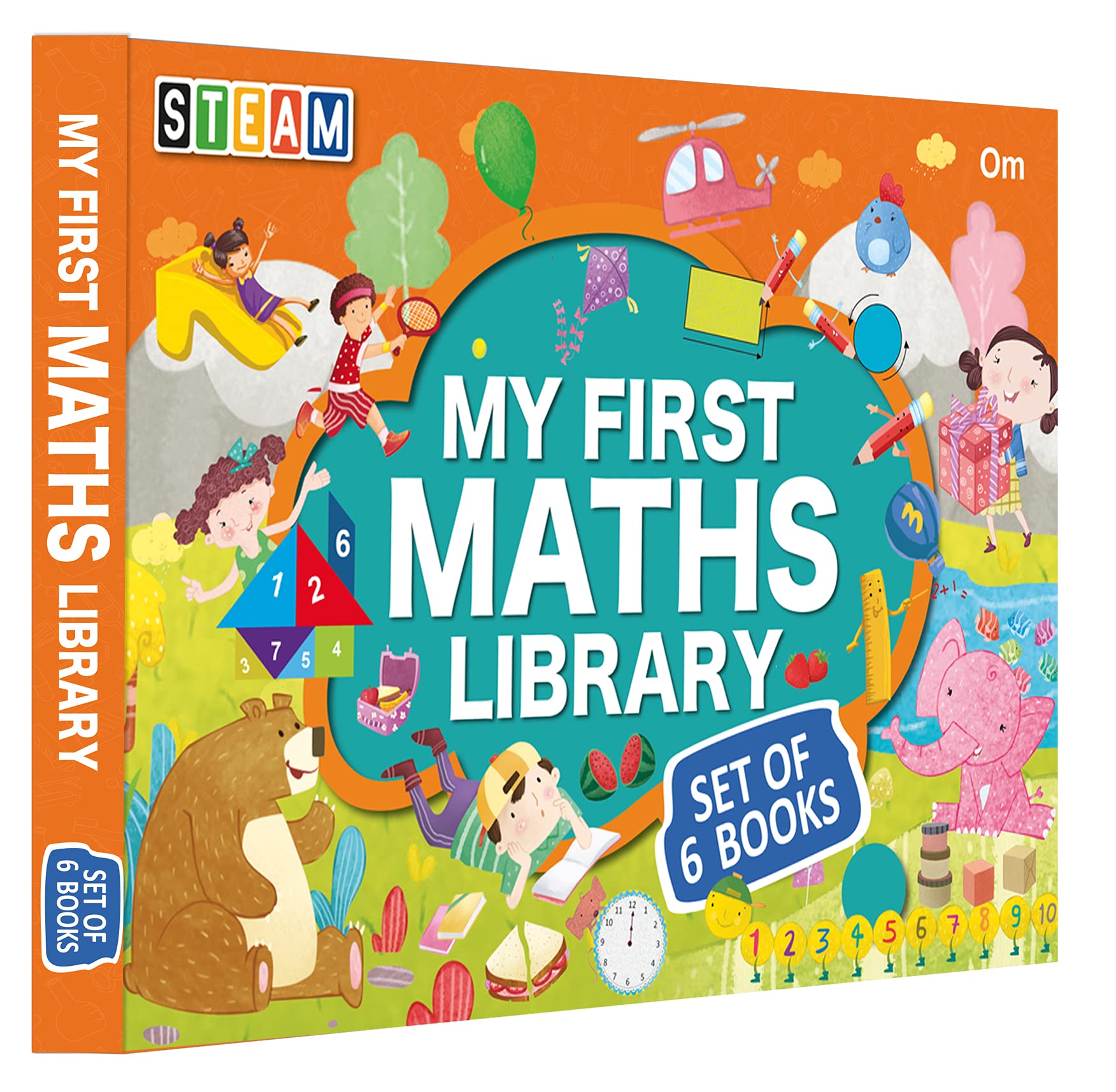 My first maths library set of 6 books my first maths