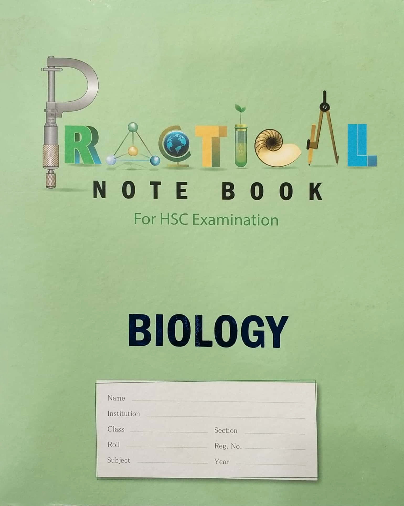 Panjeree Biology HSC Practical Note Book