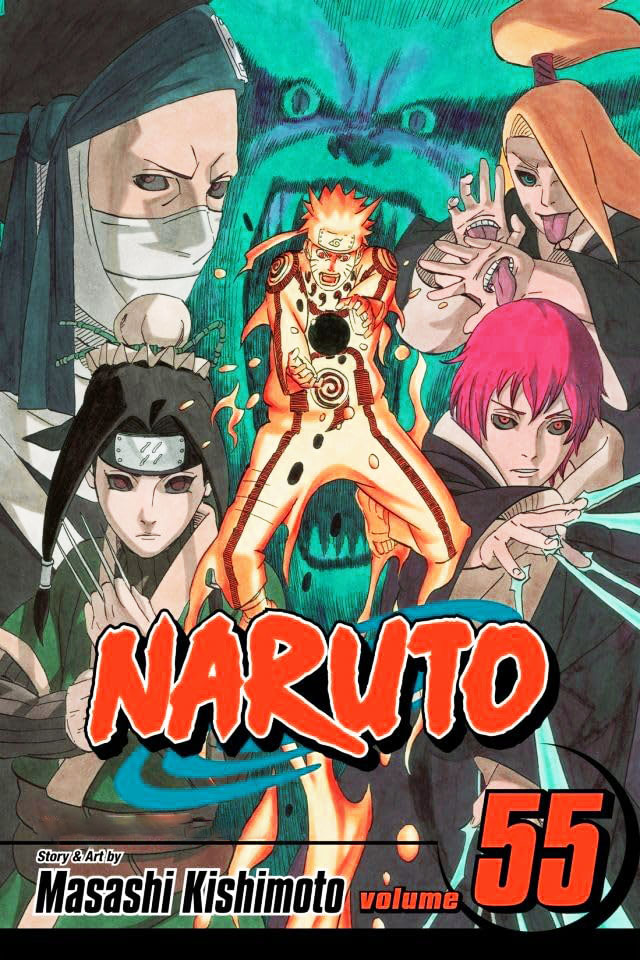 Naruto Vol. 55 The Great War Begins মাসাশি কিশিমোতো Naruto Vol