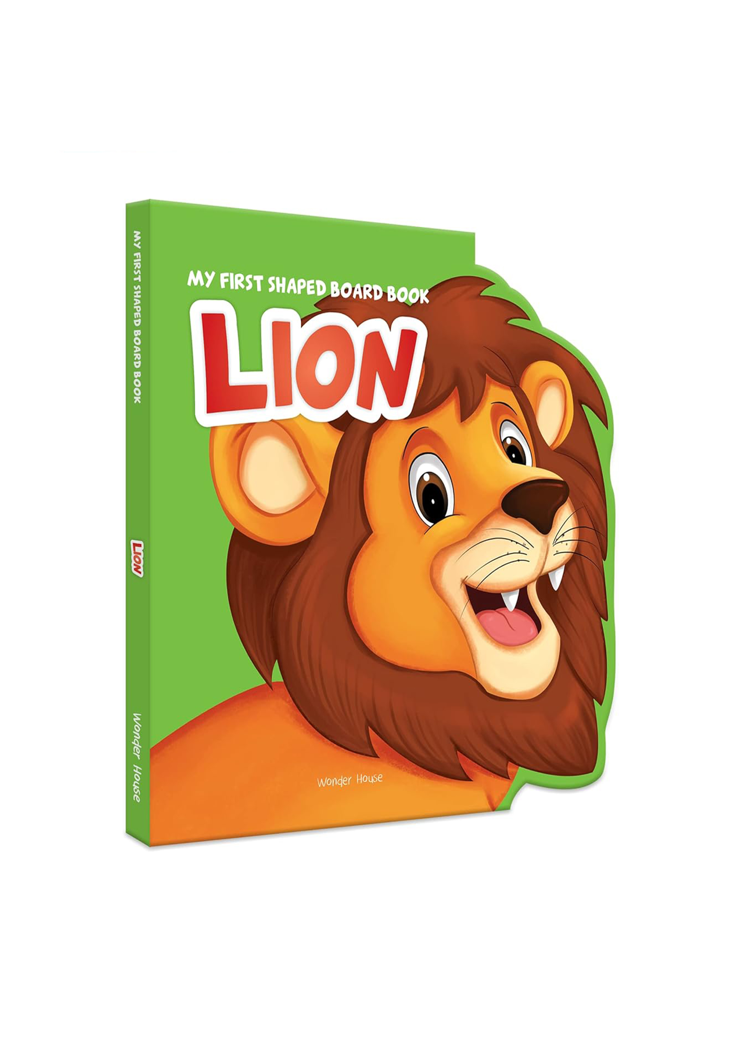 My First Shaped Board Book Lion : ওয়ান্ডার হাউস বুকস (সম্পাদক) - My ...