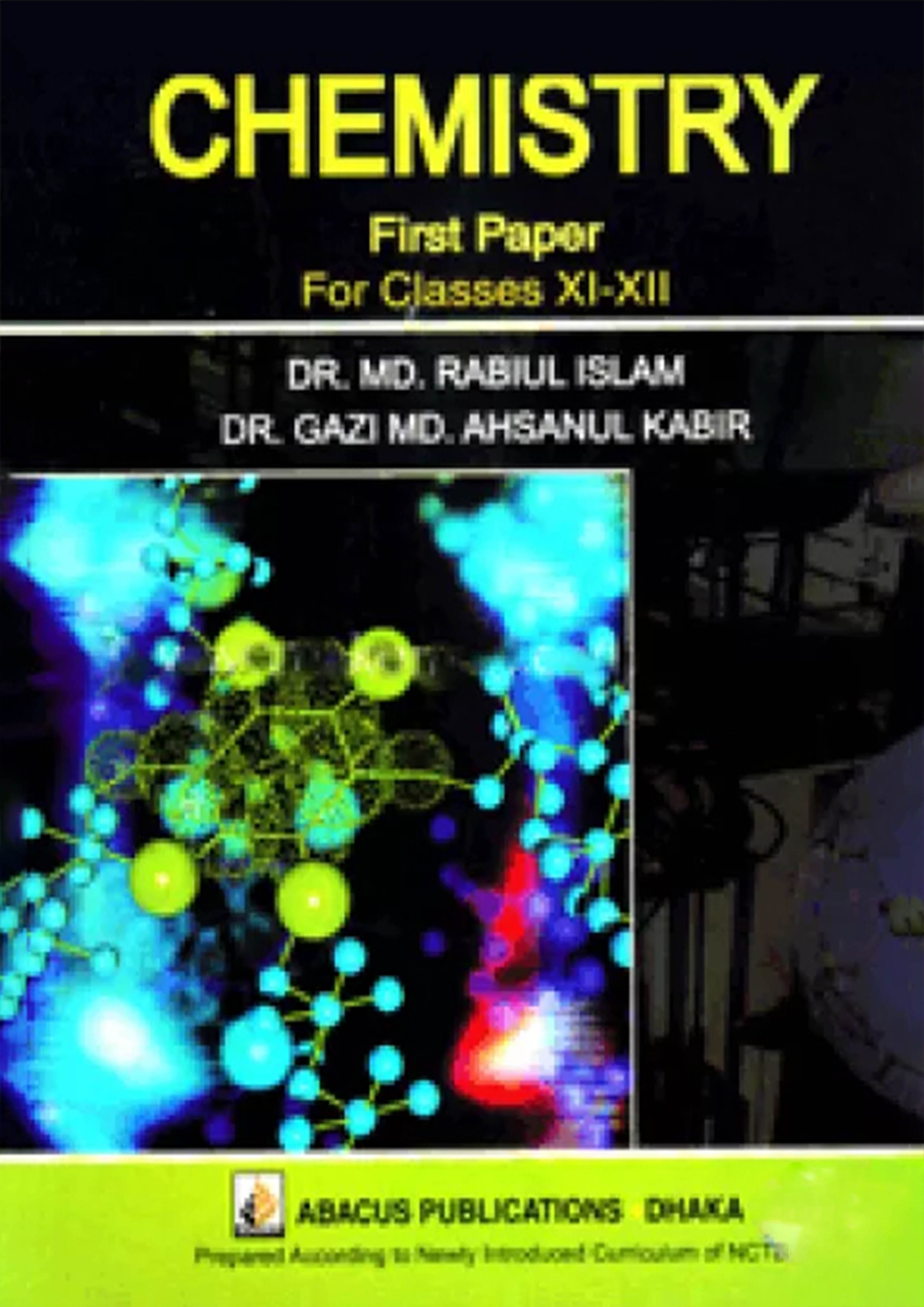 Chemistry First Paper (XI-XII Classes) - English Version