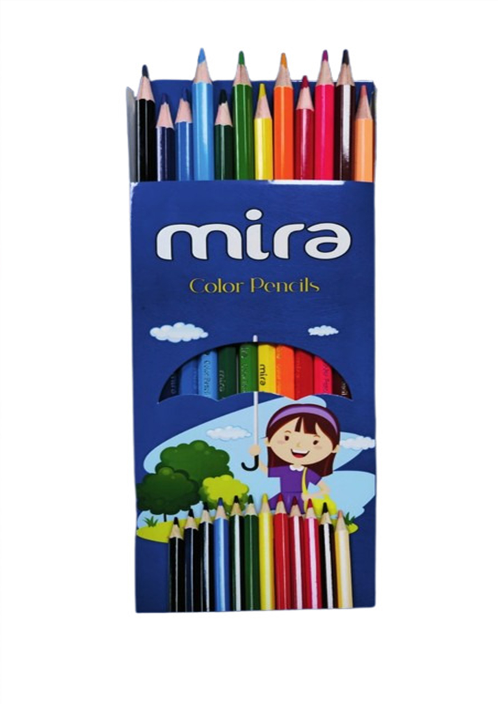 Petra Mira 12 Color Pencil Full Length