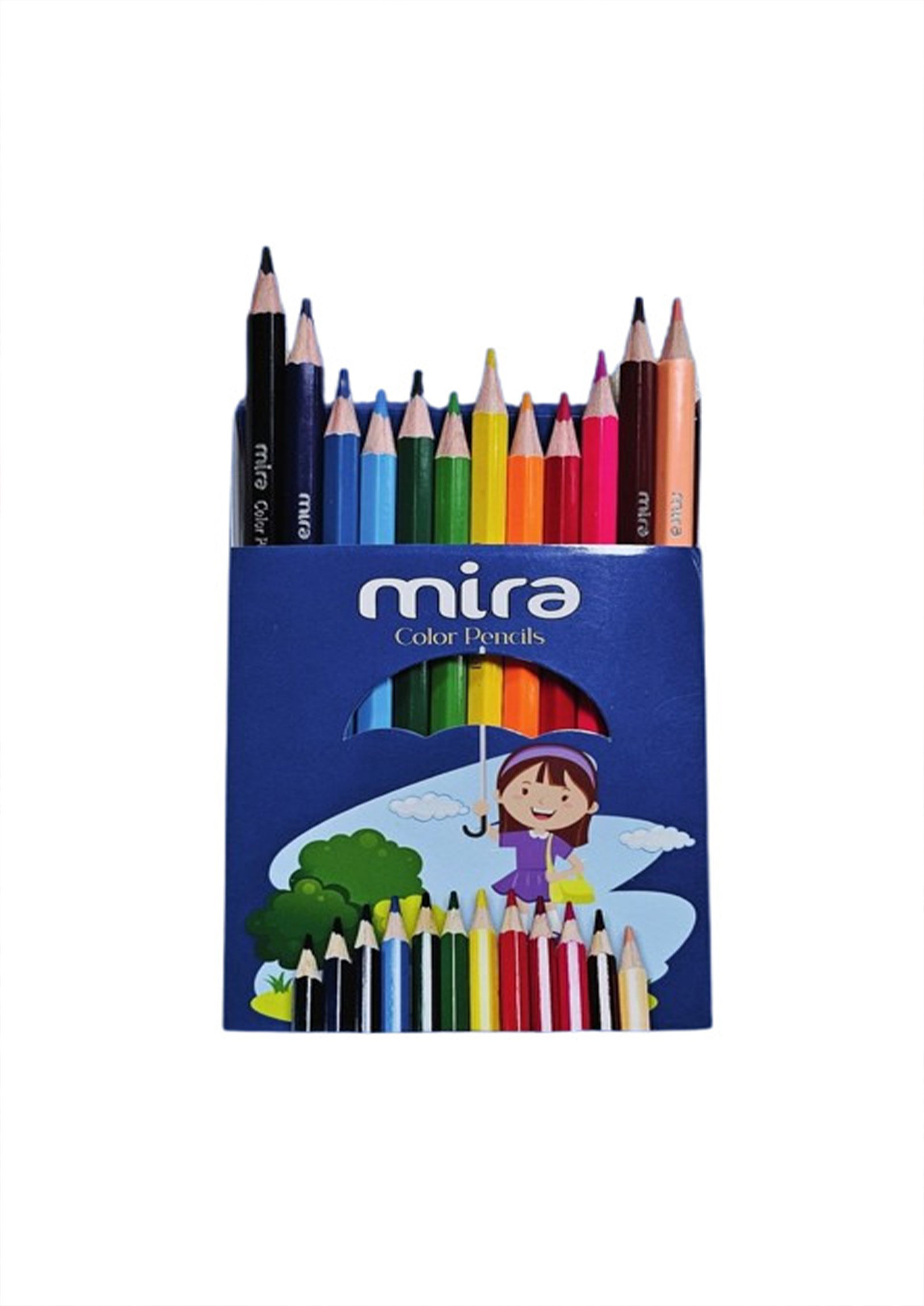 Petra Mira 12 Color Pencil Half Length