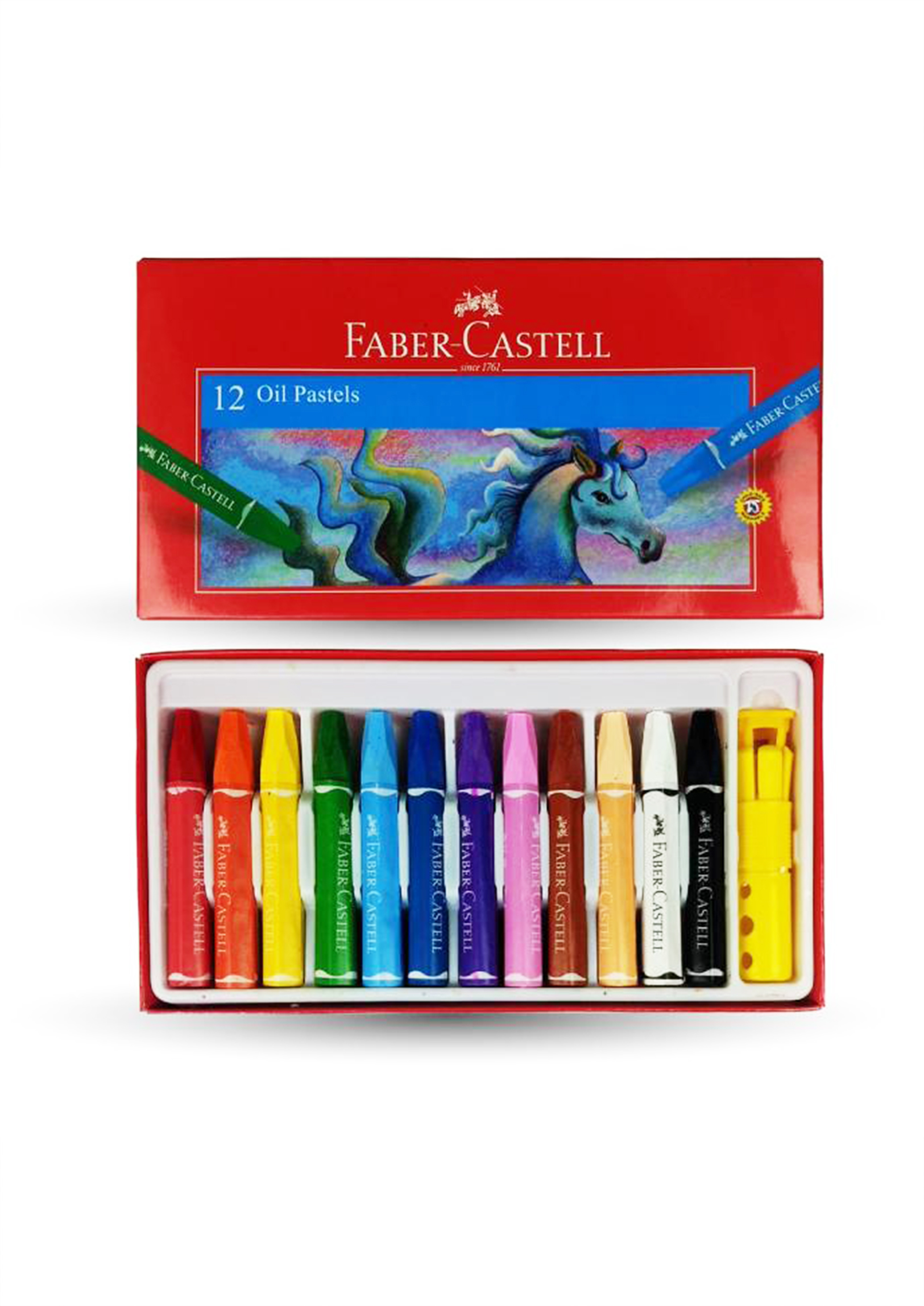 Faber-Castell Oil Pastels 12 Colour (523212)