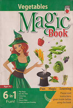 Magic Book: Vegetables (পেপারব্যাক)