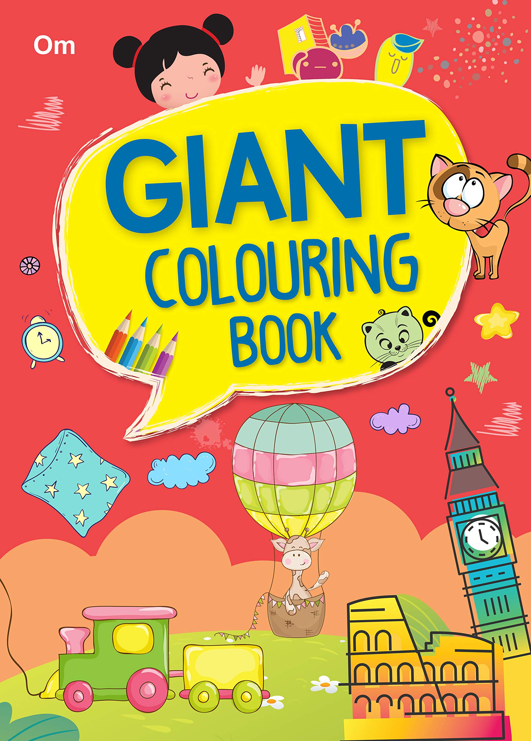 Giant Colouring Book (পেপারব্যাক)