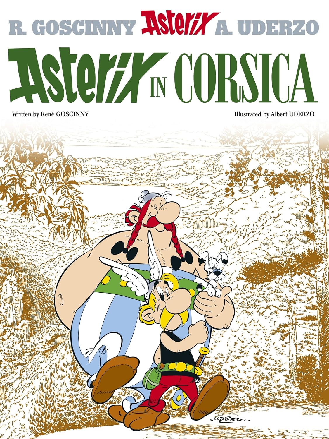 Asterix in Corsica (পেপারব্যাক)