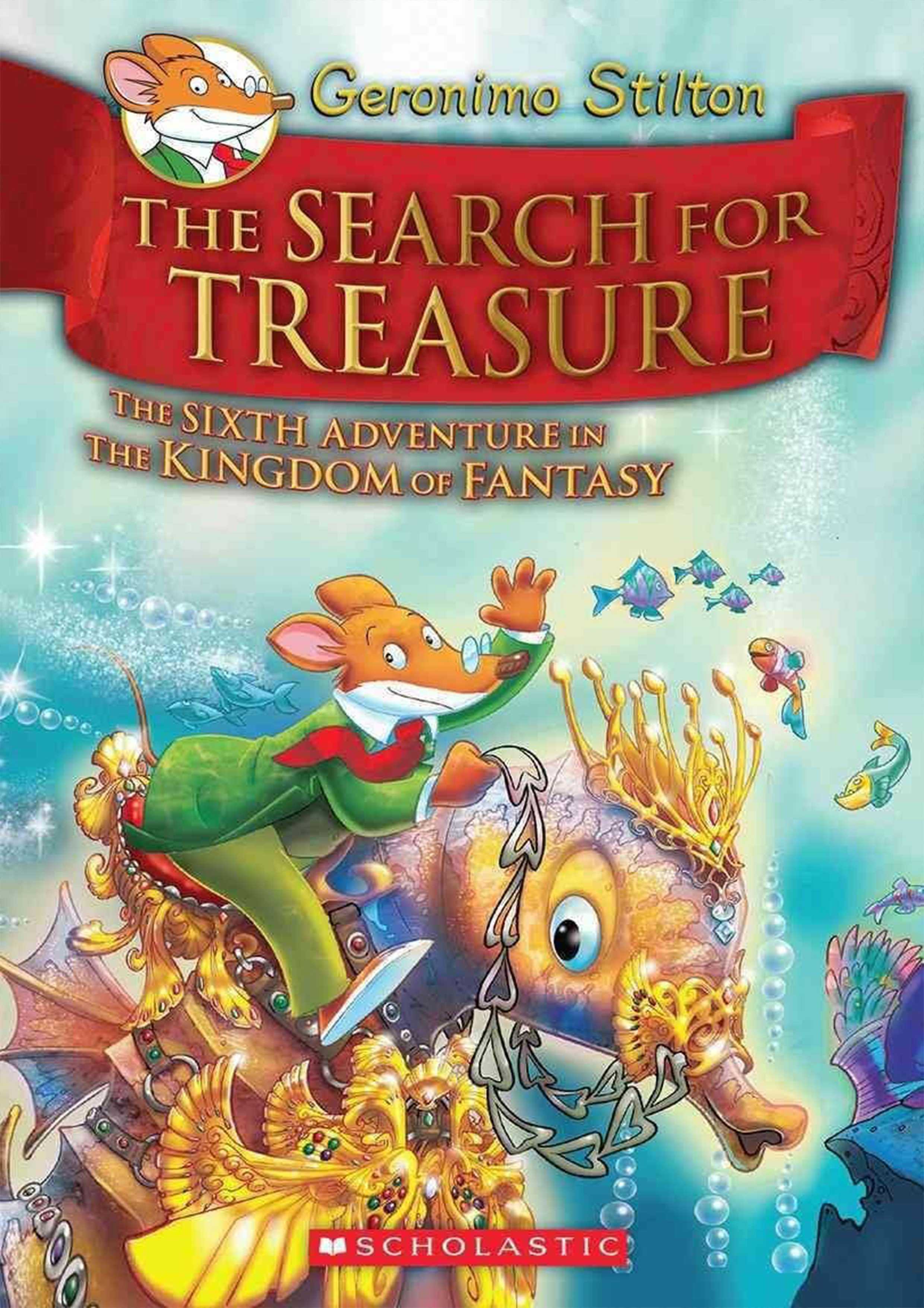 Geronimo Stilton: The Search for Treasure (হার্ডকভার)