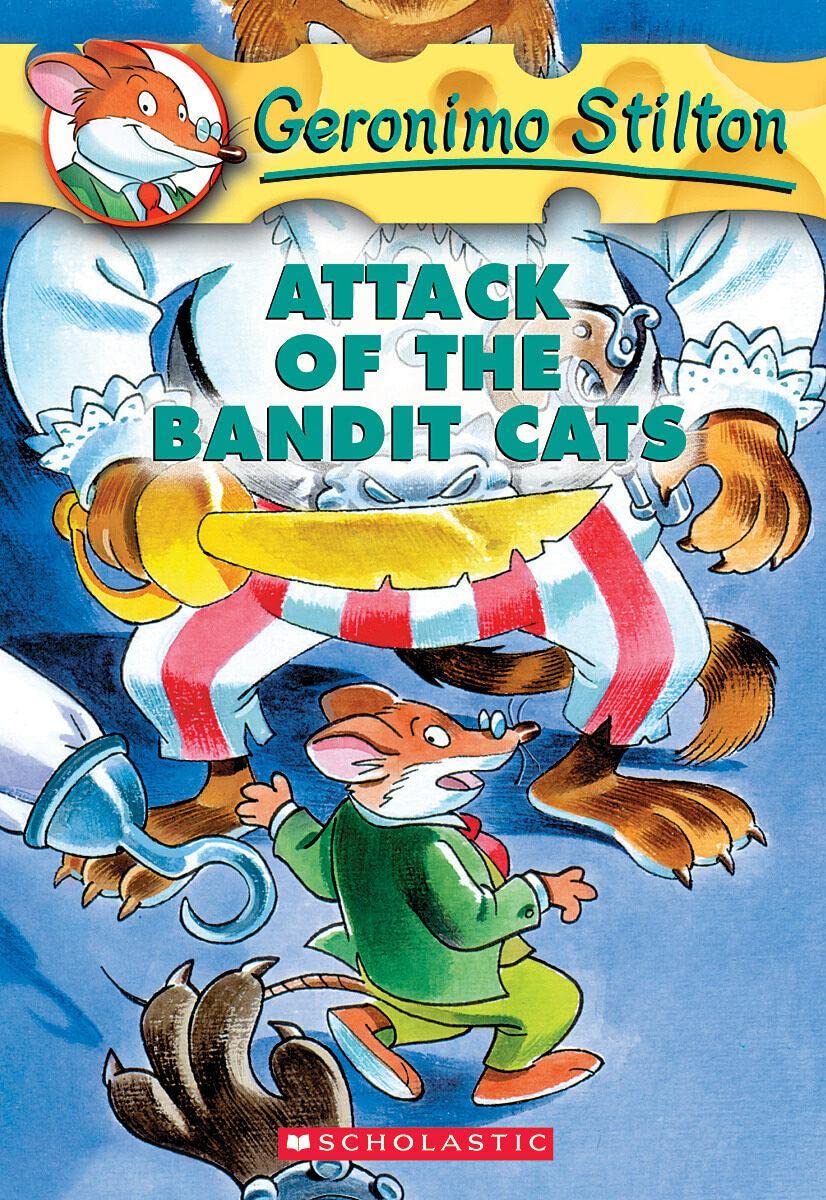 Geronimo Stilton Series: Attack of The Bandit Cats 8 (পেপারব্যাক)