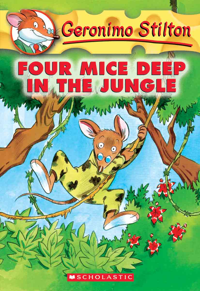 Geronimo Stilton Series: Four Mice Deep in The Jungle 5 (পেপারব্যাক)