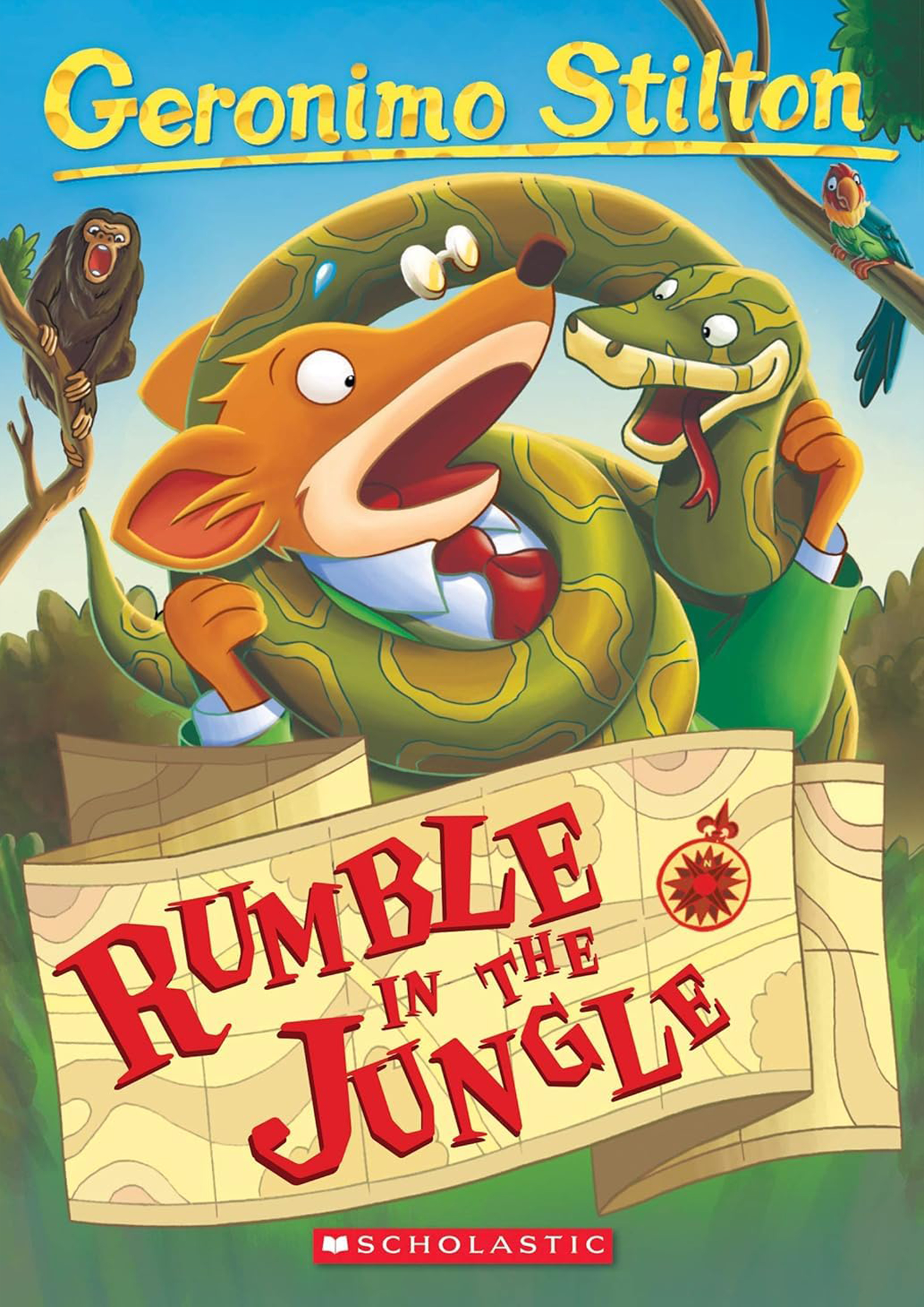 Geronimo Stilton Series: Rumble in The Jungle 53 (পেপারব্যাক)