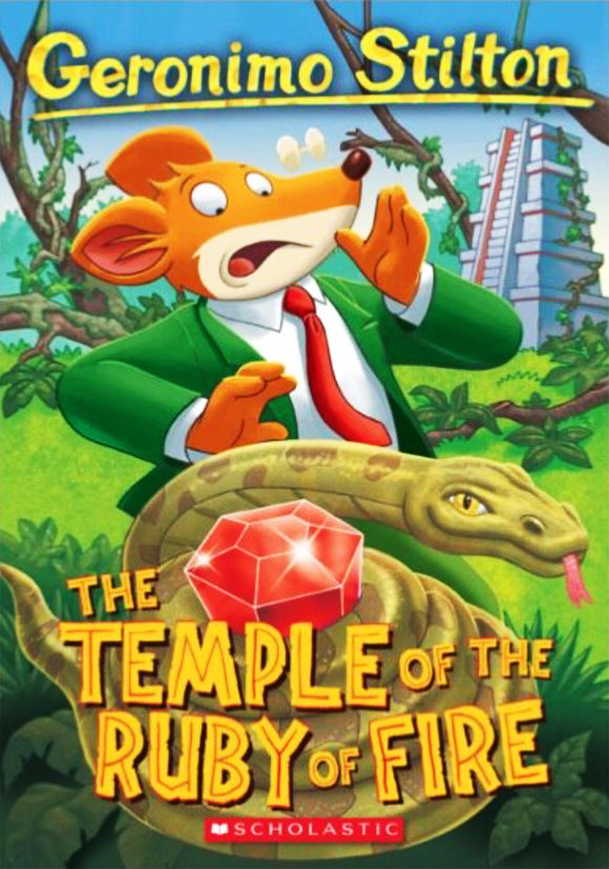 Geronimo Stilton Series: The Temple of The Ruby of Fire 14 (পেপারব্যাক)