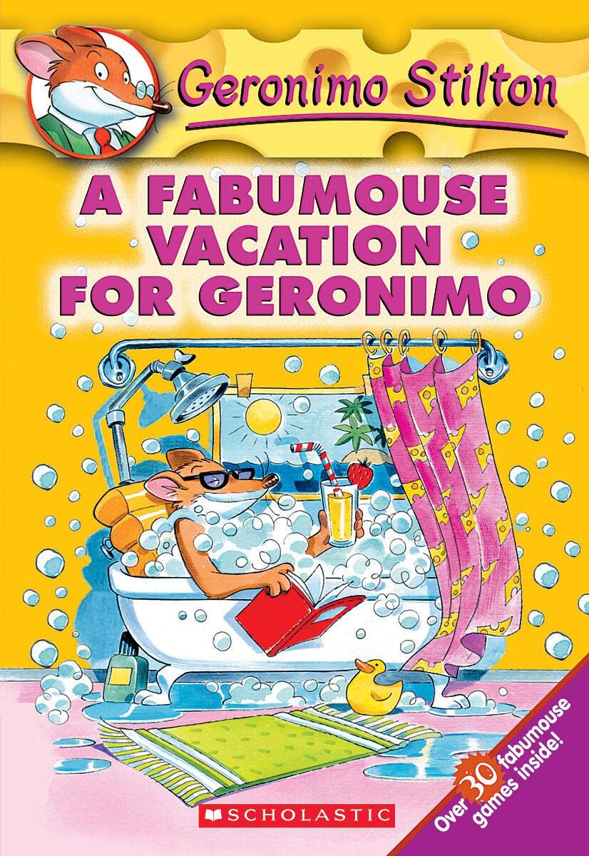 Geronimo Stilton Series: A Fabumouse Vacation for Geronimo 9 (পেপারব্যাক)