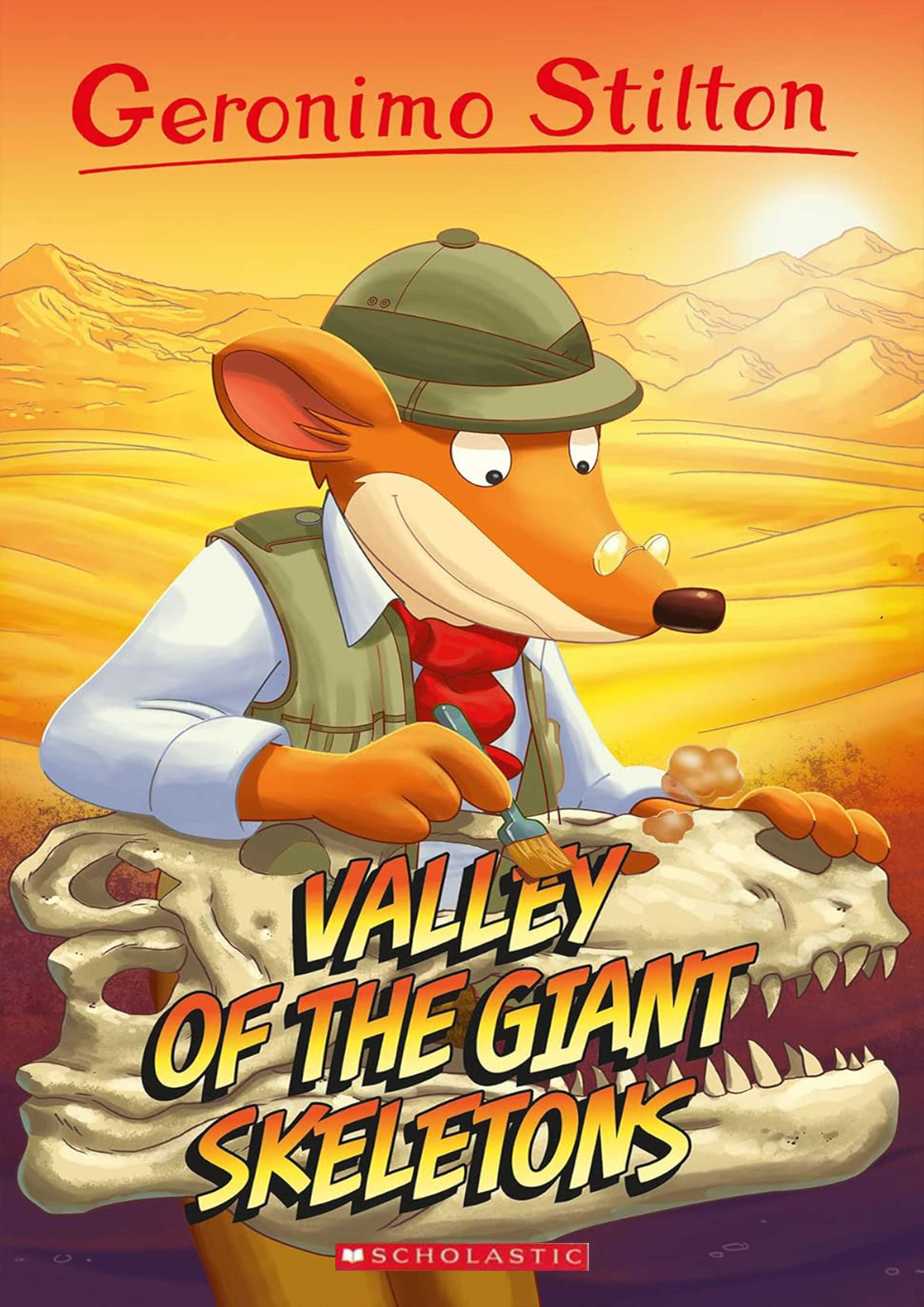 Geronimo Stilton Series: Valley of The Giant Skeletons 32 (পেপারব্যাক)