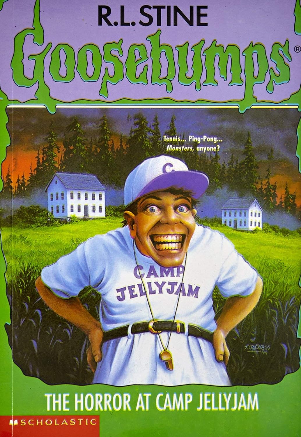 Goosebumps: The Horror At Camp Jellyjam (পেপারব্যাক)