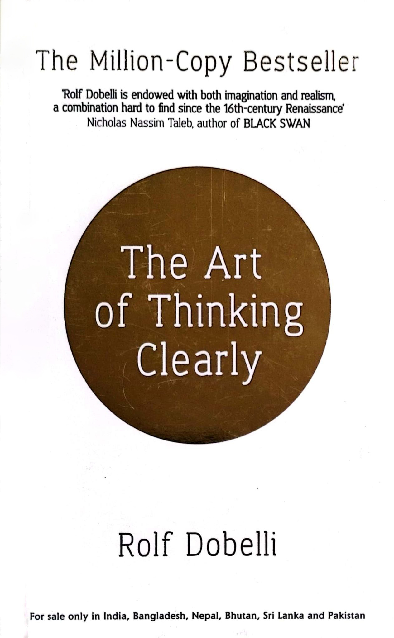 The Art of thinking Clearly (হার্ডকভার)