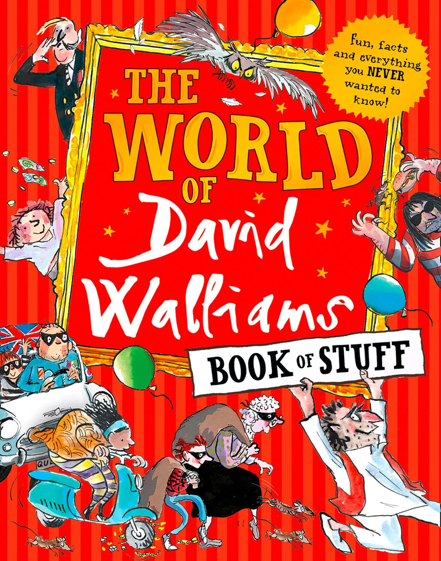 The World of David Walliams Book of Stuff (পেপারব্যাক)