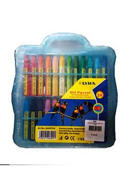 Lyra Oil Pastel 24 Colour P.P Case Lyra Oil Pastel 24 Colour P.P Case