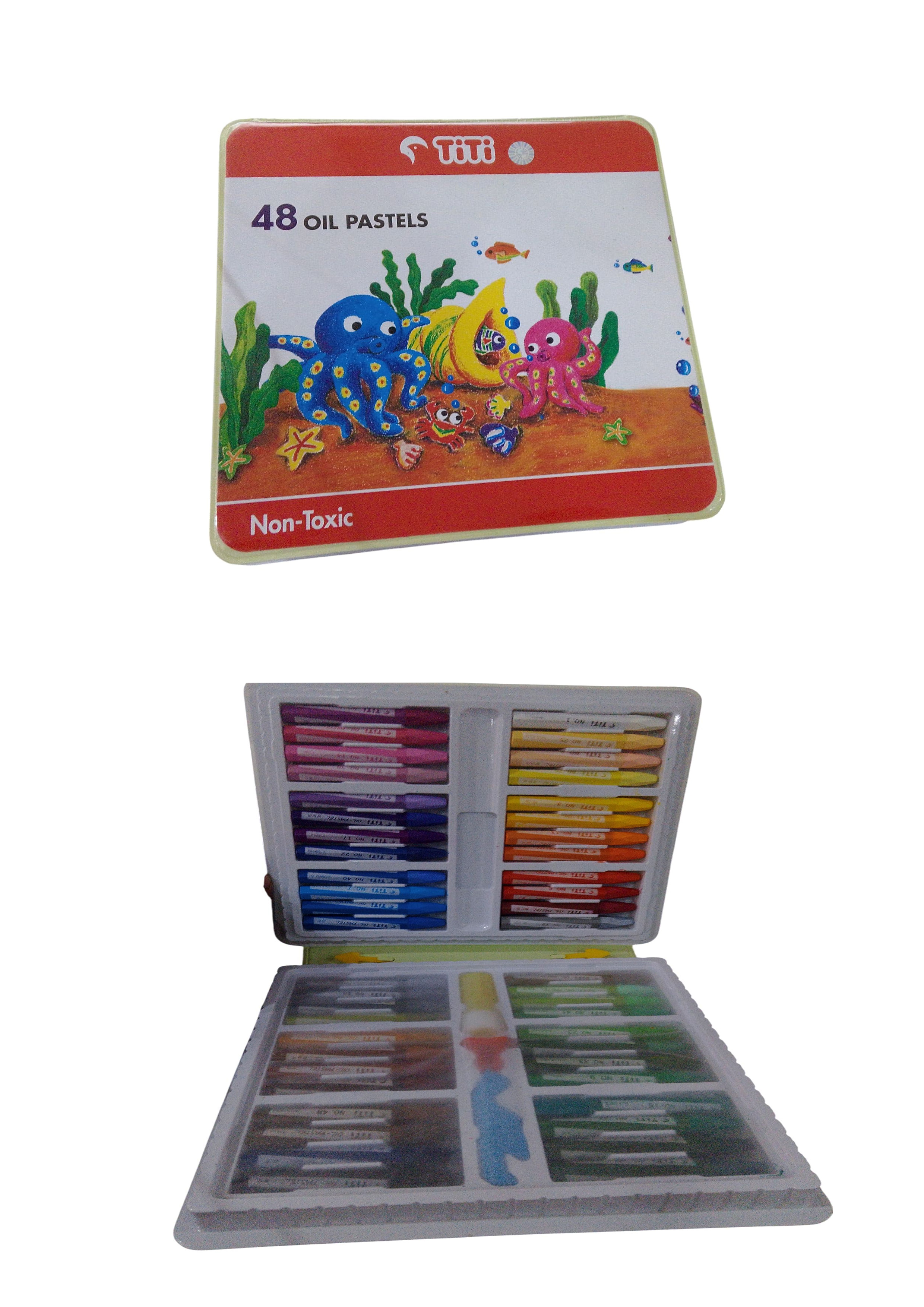 TiTi Oil Pastel 48 Colour (TI-P-48VL) TiTi Oil Pastel 48 Colour (TI-P-48VL)