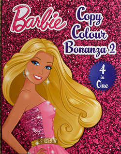 Barbie Copy Colouring Bonanga 2 4 in One (পেপারব্যাক)