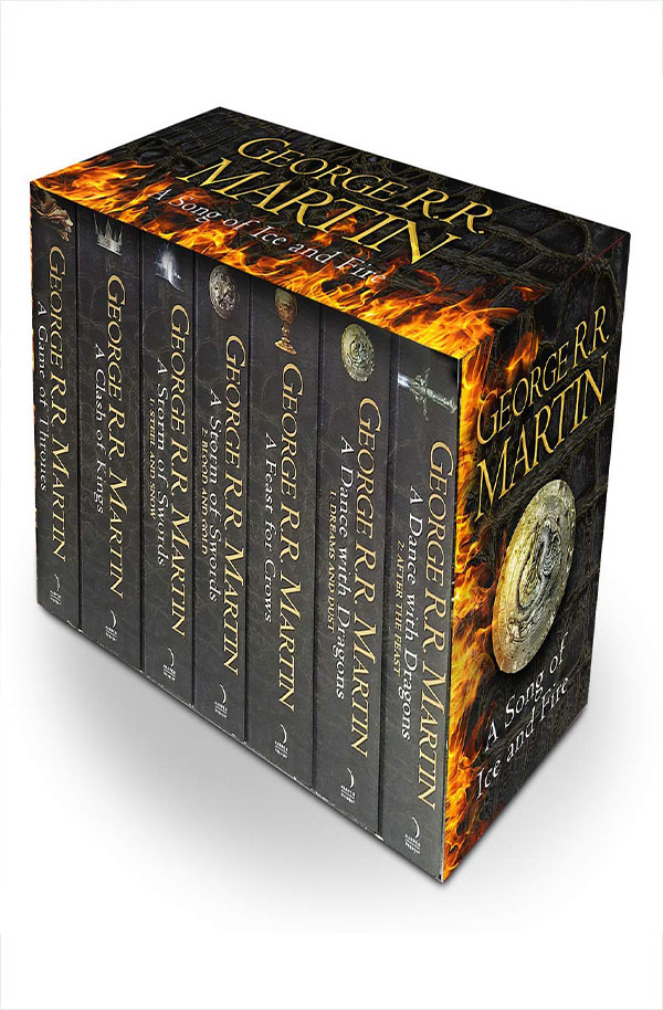 A Song of Ice and Fire - A Game of Thrones: The Complete Boxset of 7 Books (পেপারব্যাক)