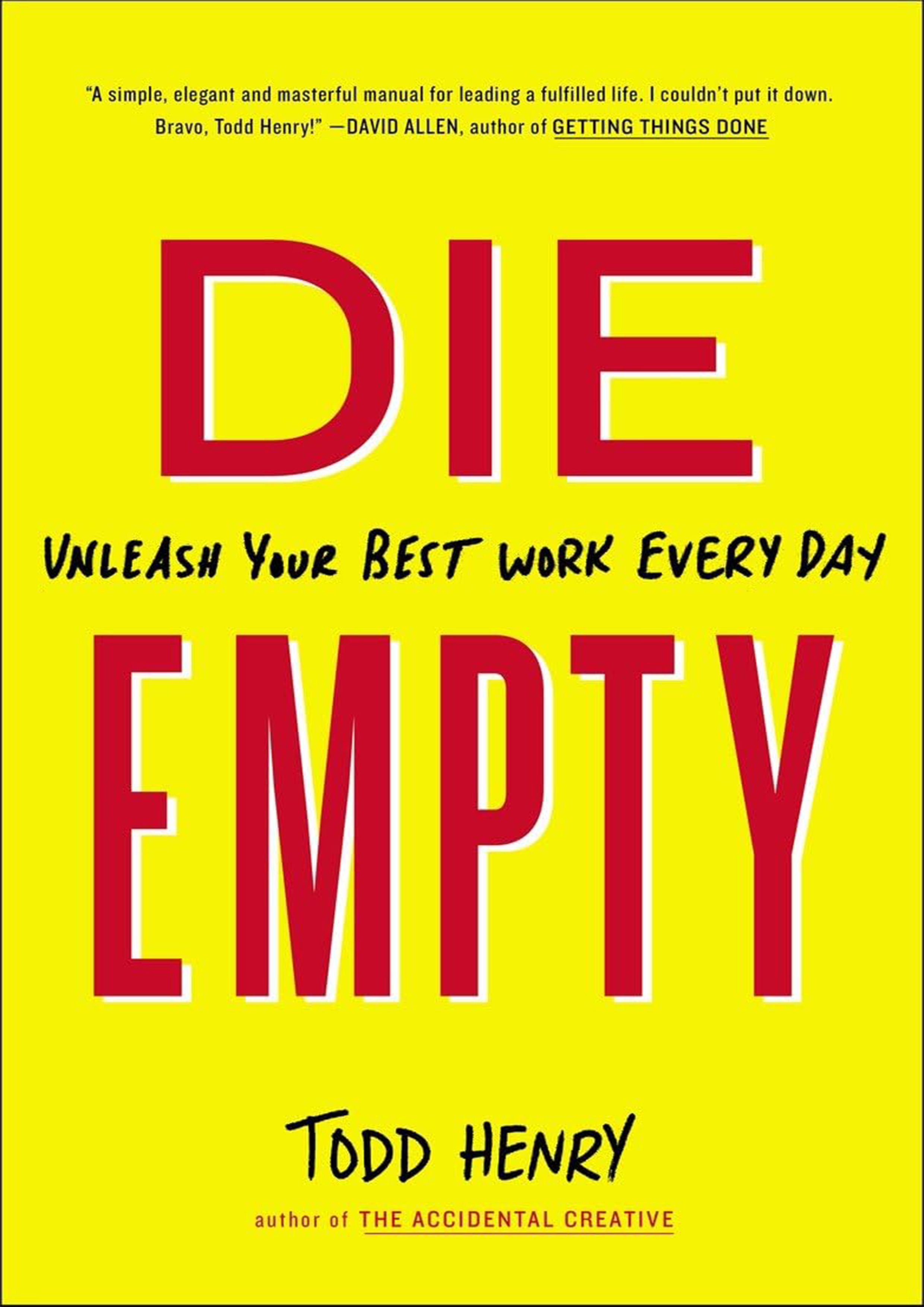 Die Empty (পেপারব্যাক)