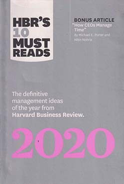 HBRS 10 Must Reads : The Definitive Management Ideas of the Year 2020 (পেপারব্যাক)
