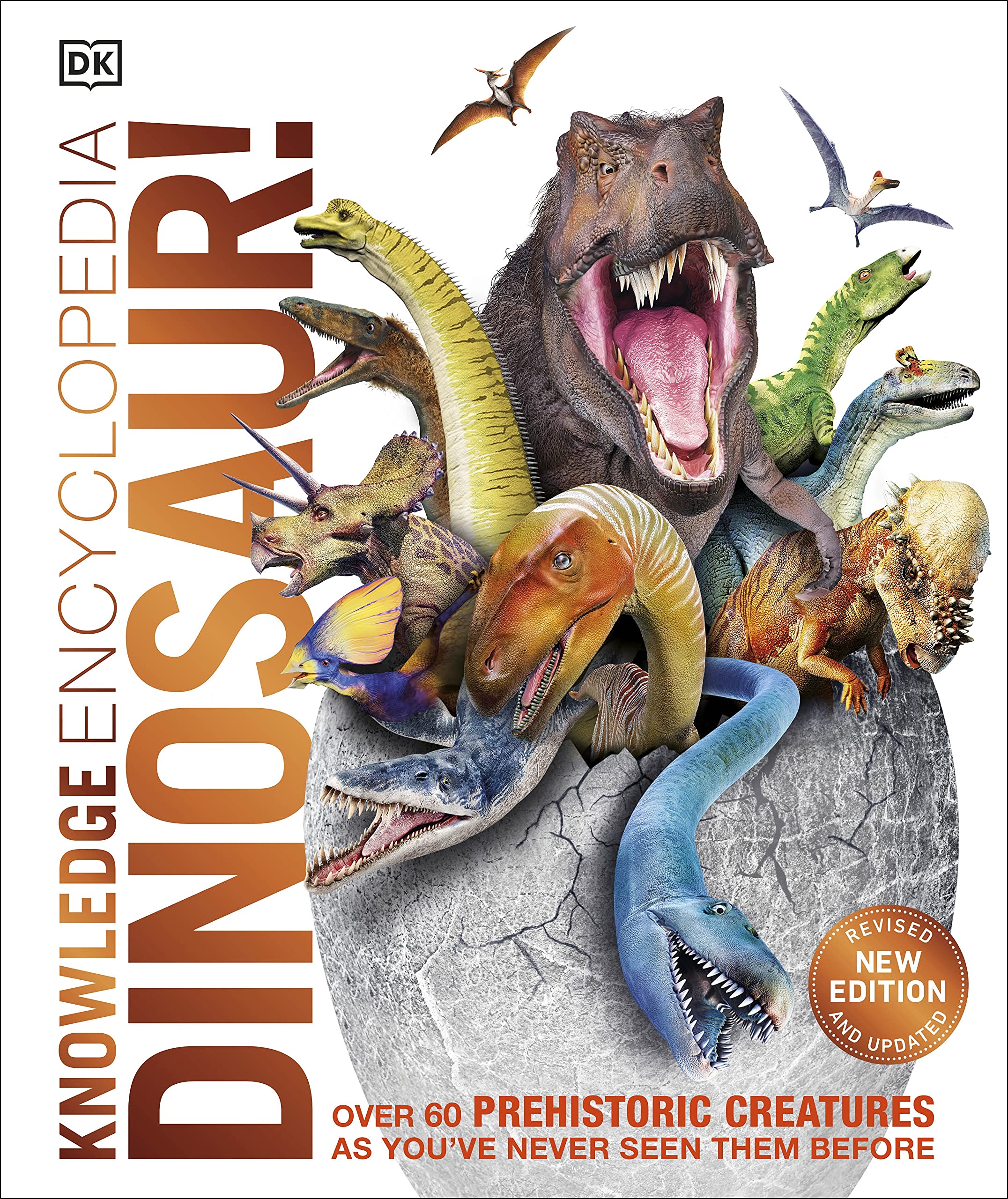 Knowledge Encyclopedia Dinosaur! (হার্ডকভার)