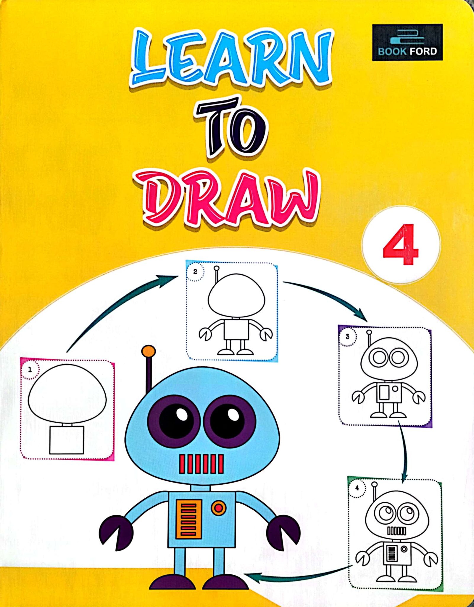 Learn To Draw 4 (পেপারব্যাক)