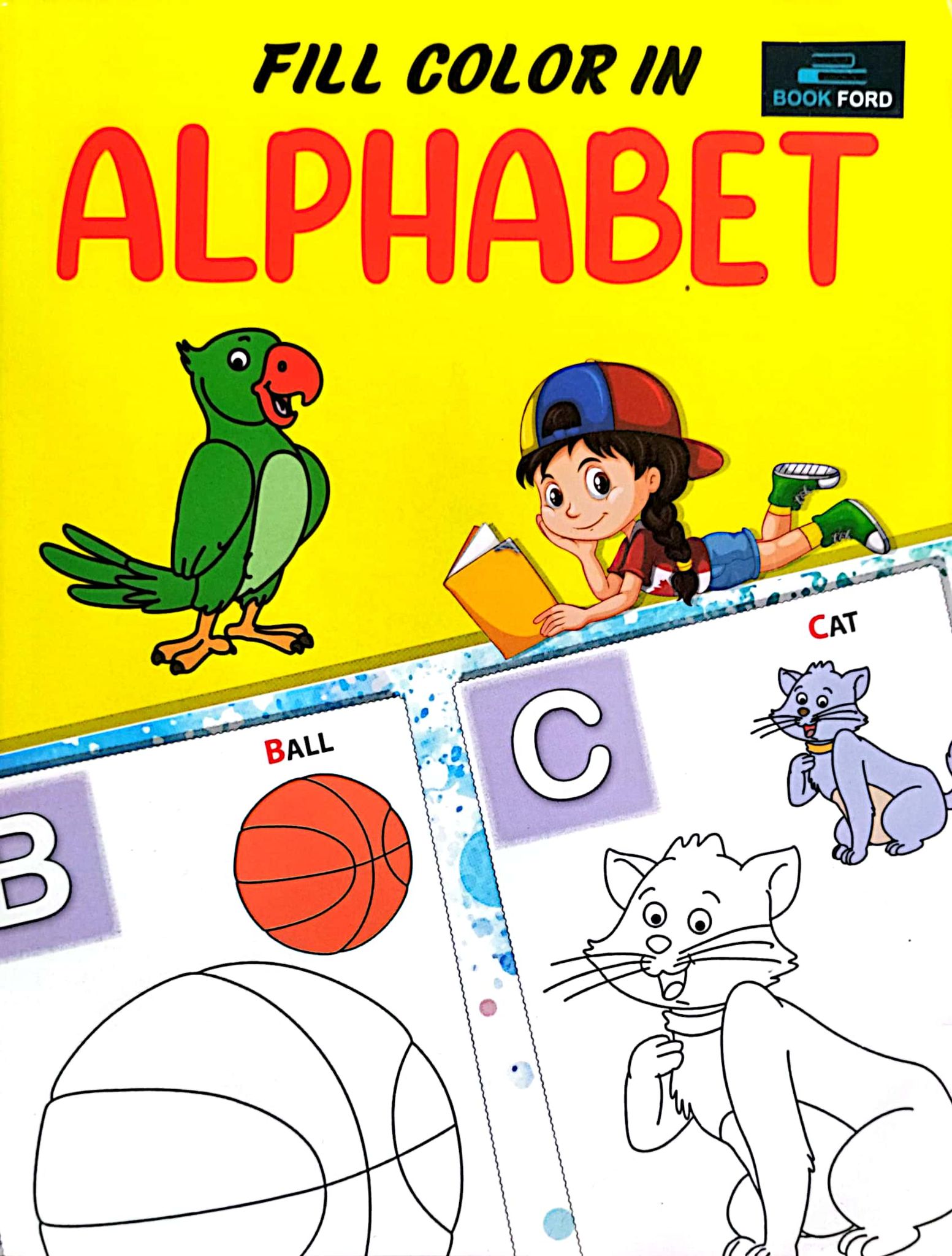 Fill Color In Alphabet (পেপারব্যাক)