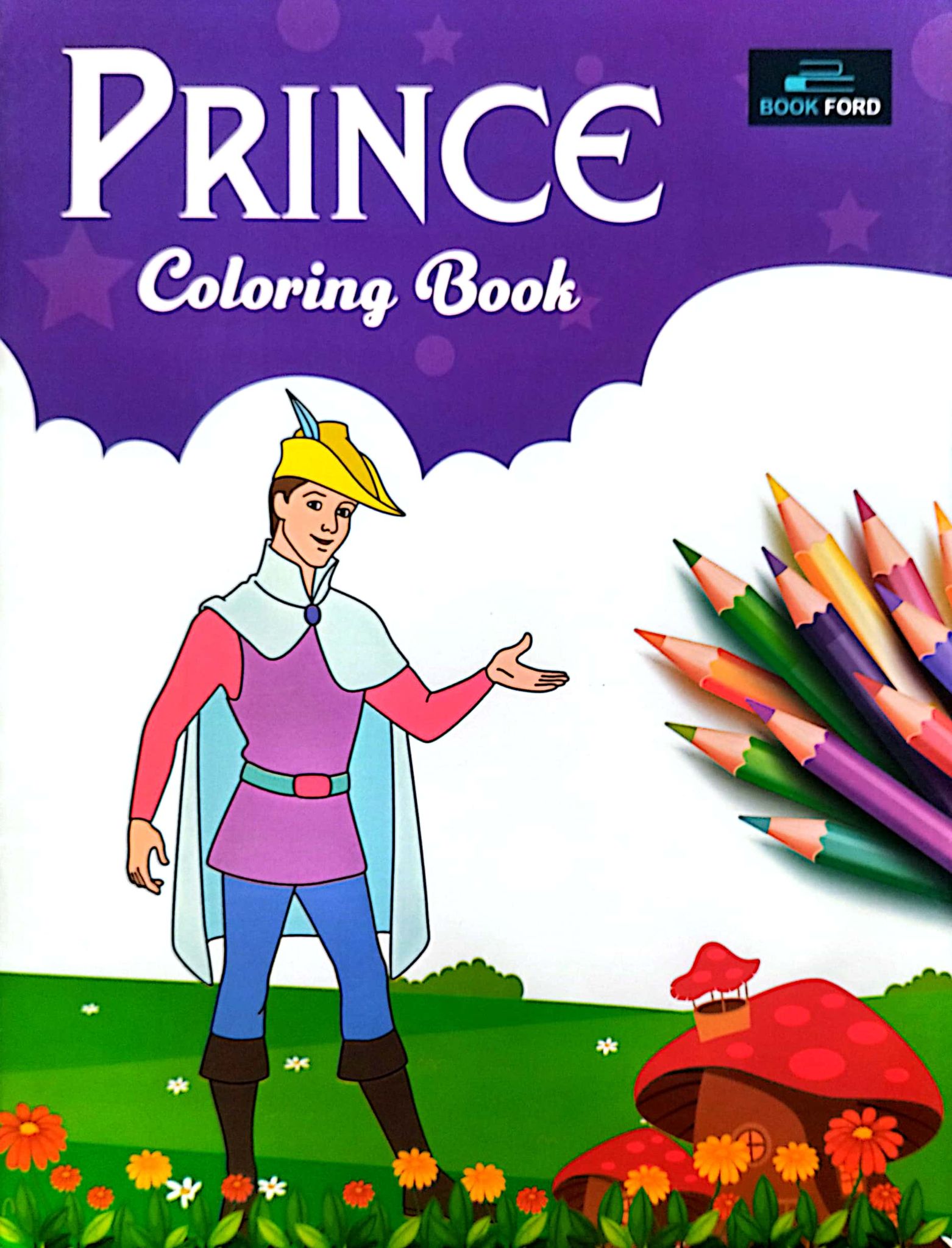 Prince Coloring Book (পেপারব্যাক)