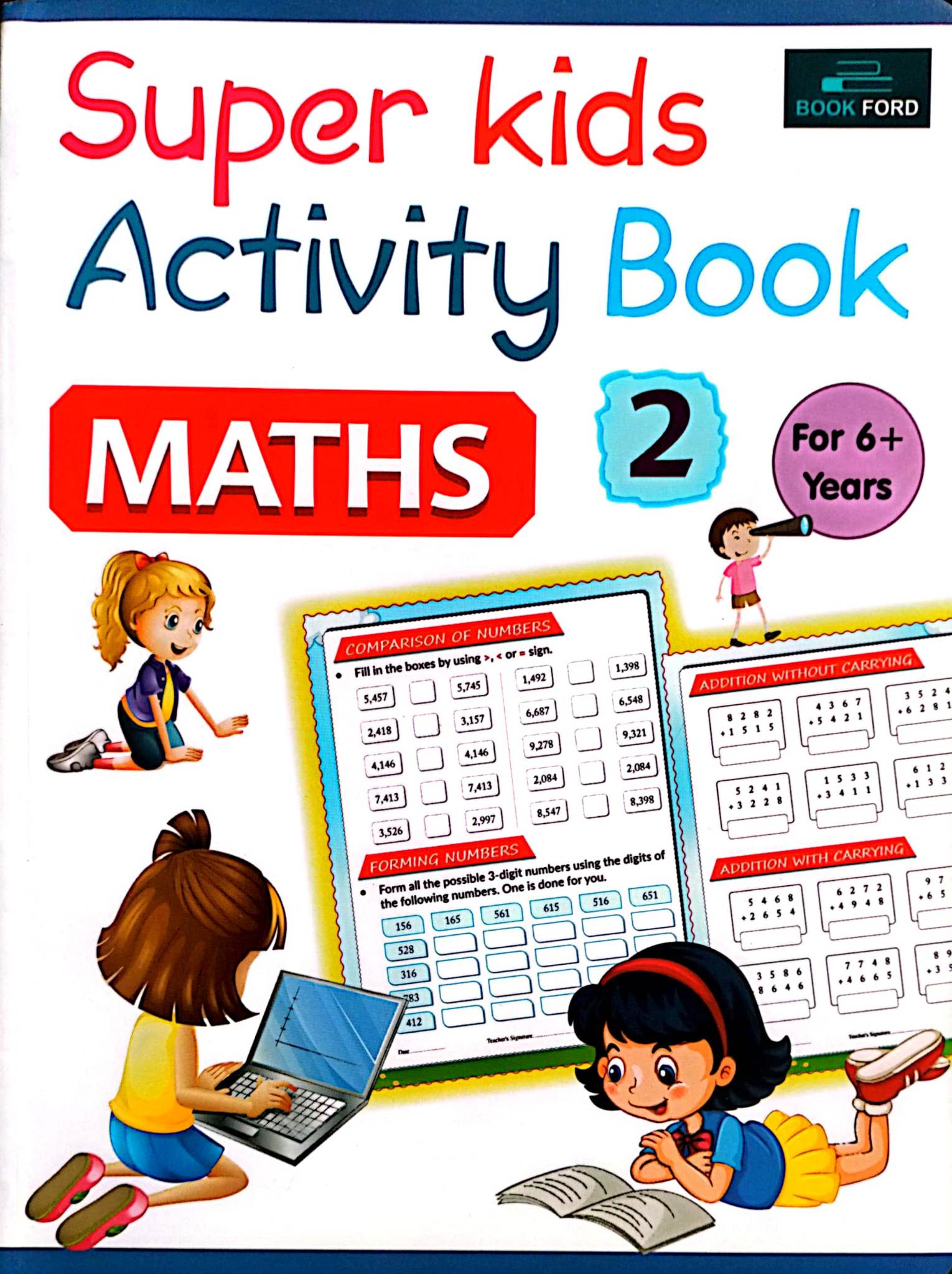 Super Kids Activity Book Maths 2 (পেপারব্যাক)