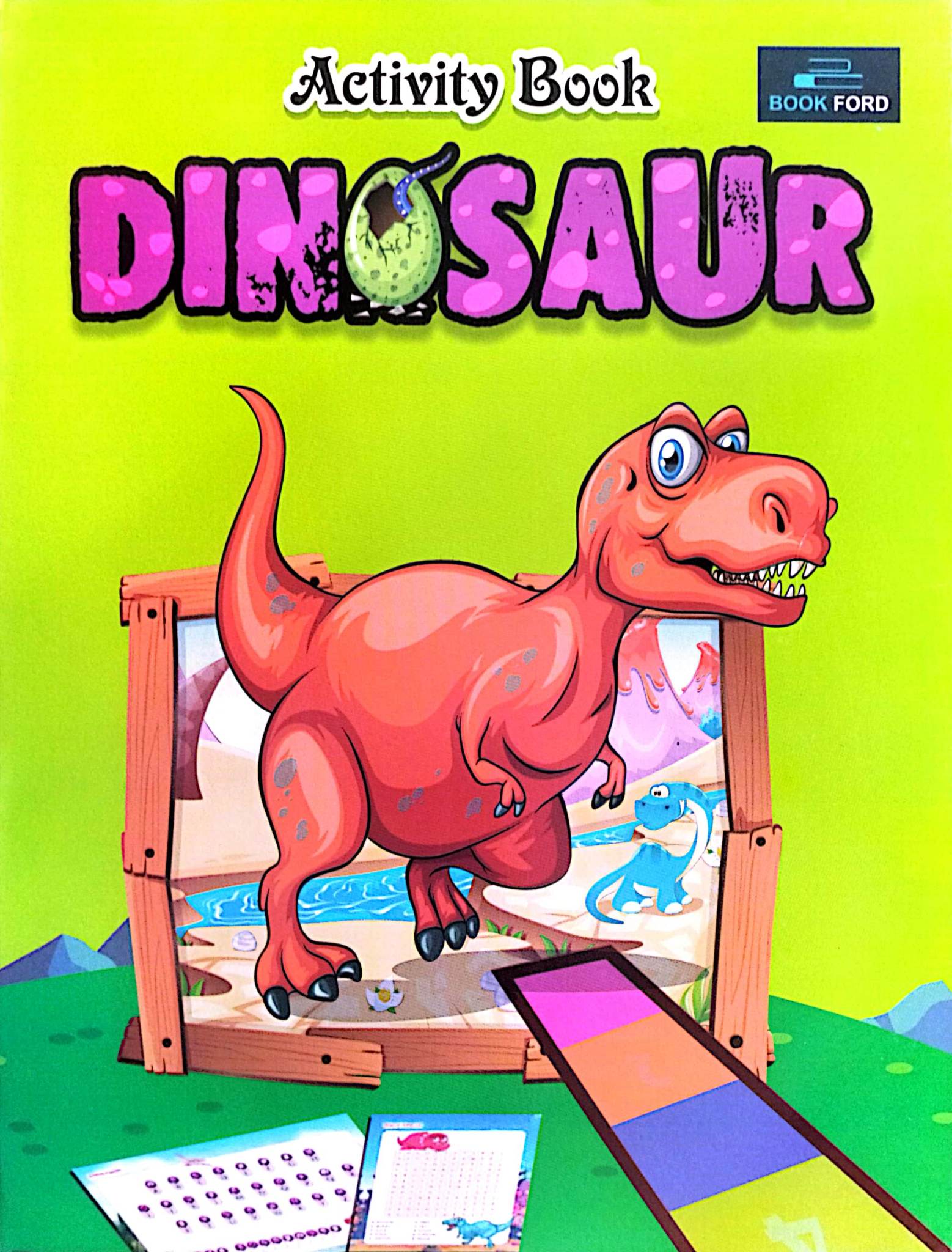 Activity Book Dinosaur (পেপারব্যাক)