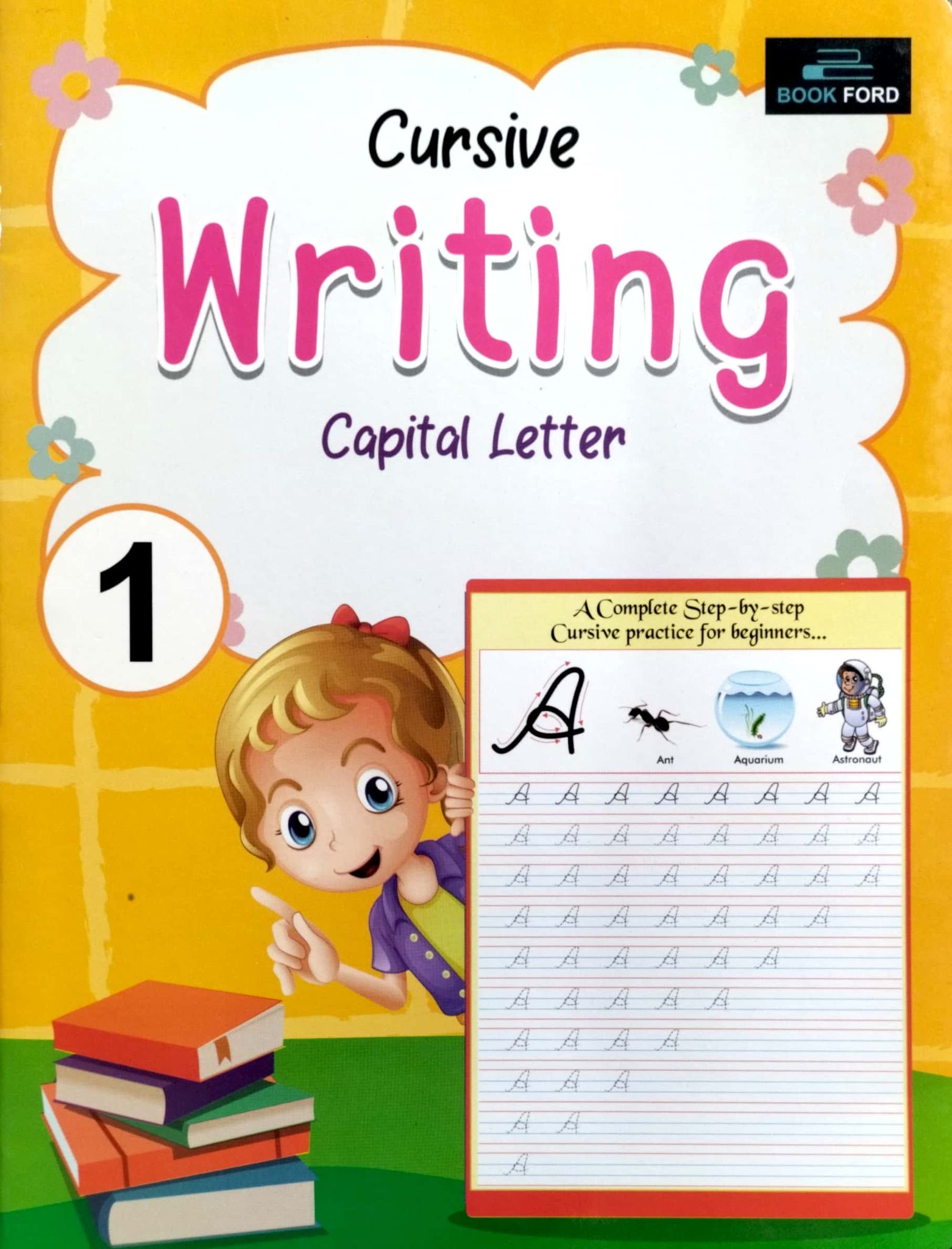 Cursive Writing Capital Letter (পেপারব্যাক)