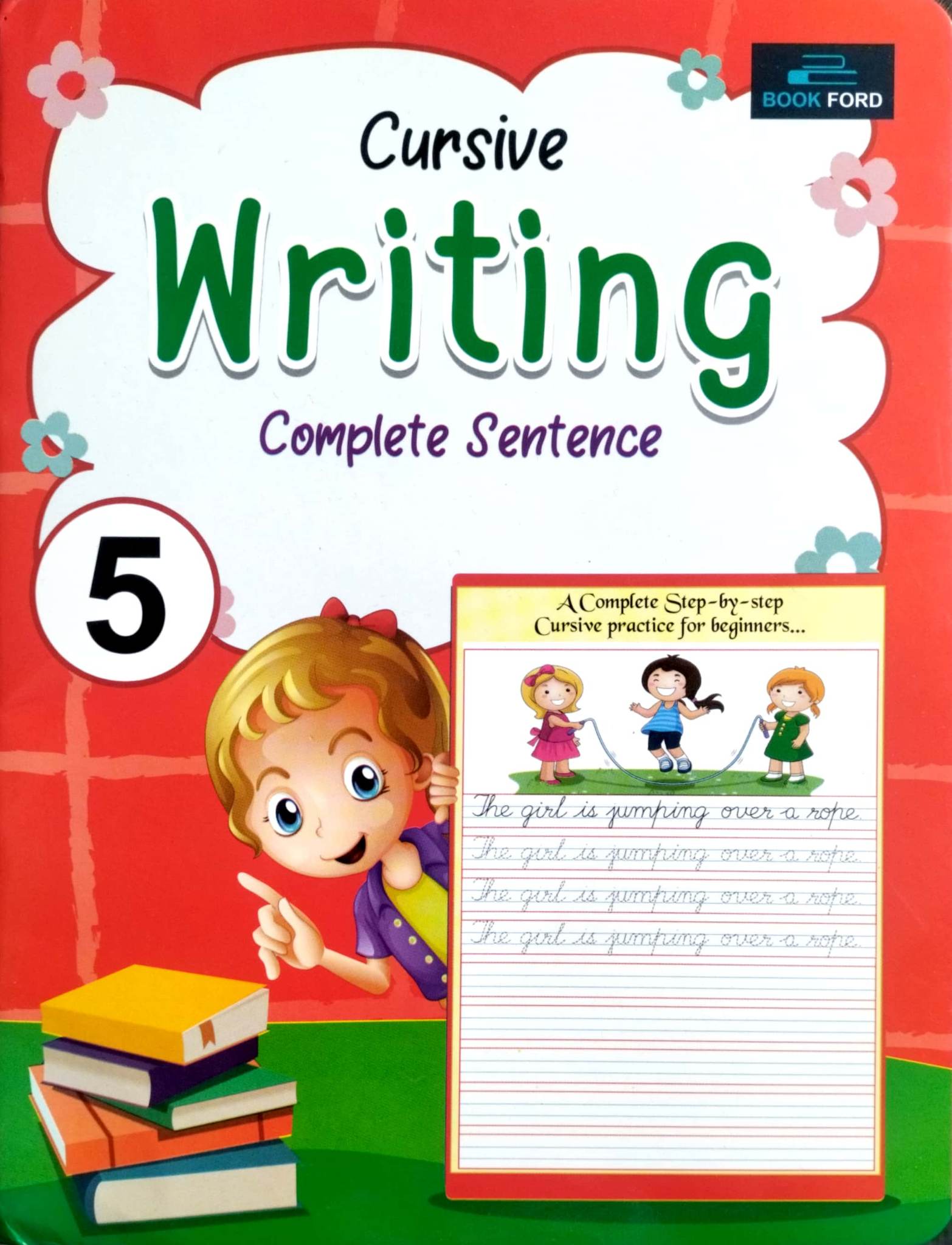 Cursive Writing Complete Sentences 5 (পেপারব্যাক)