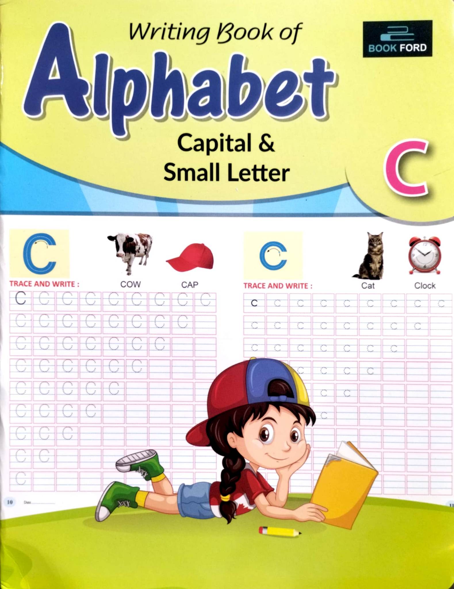 Writing Book Of Alphabet Capital & Small Letter (পেপারব্যাক)