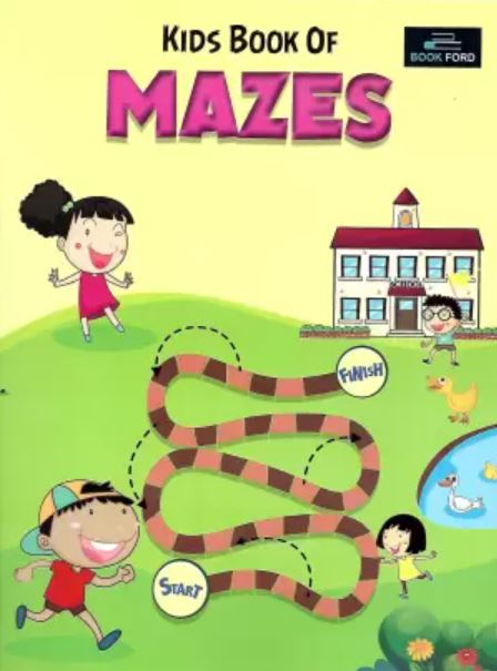 Kids Book of Mazes (পেপারব্যাক)