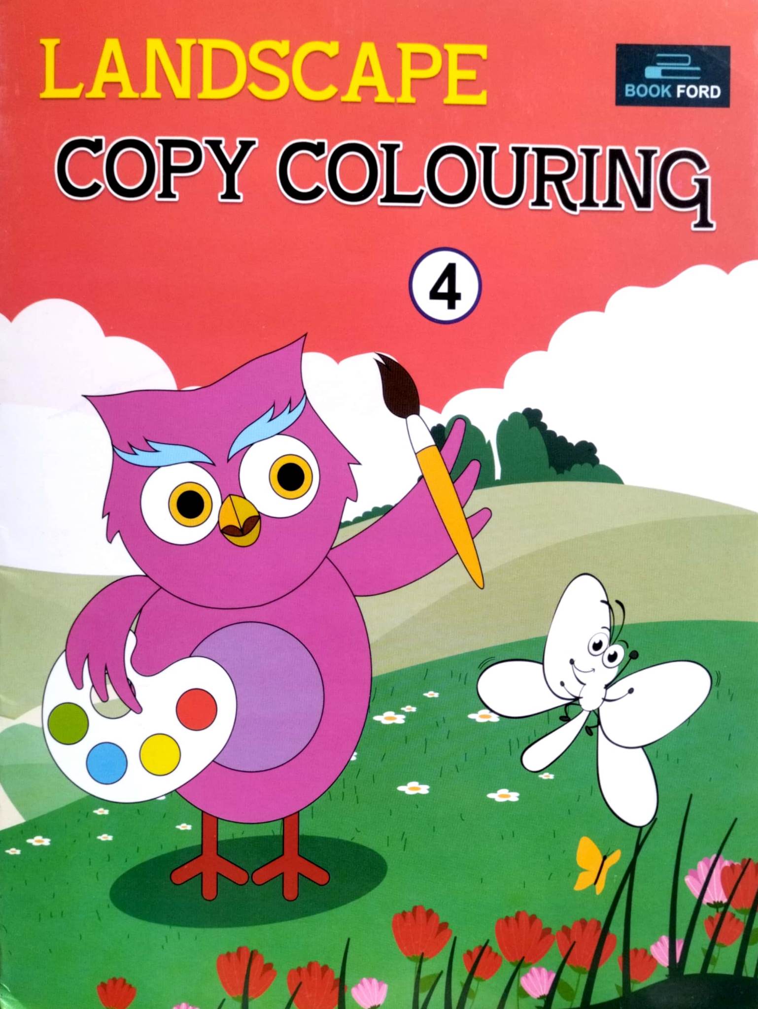 Landscape Copy Colouring 4 (পেপারব্যাক)