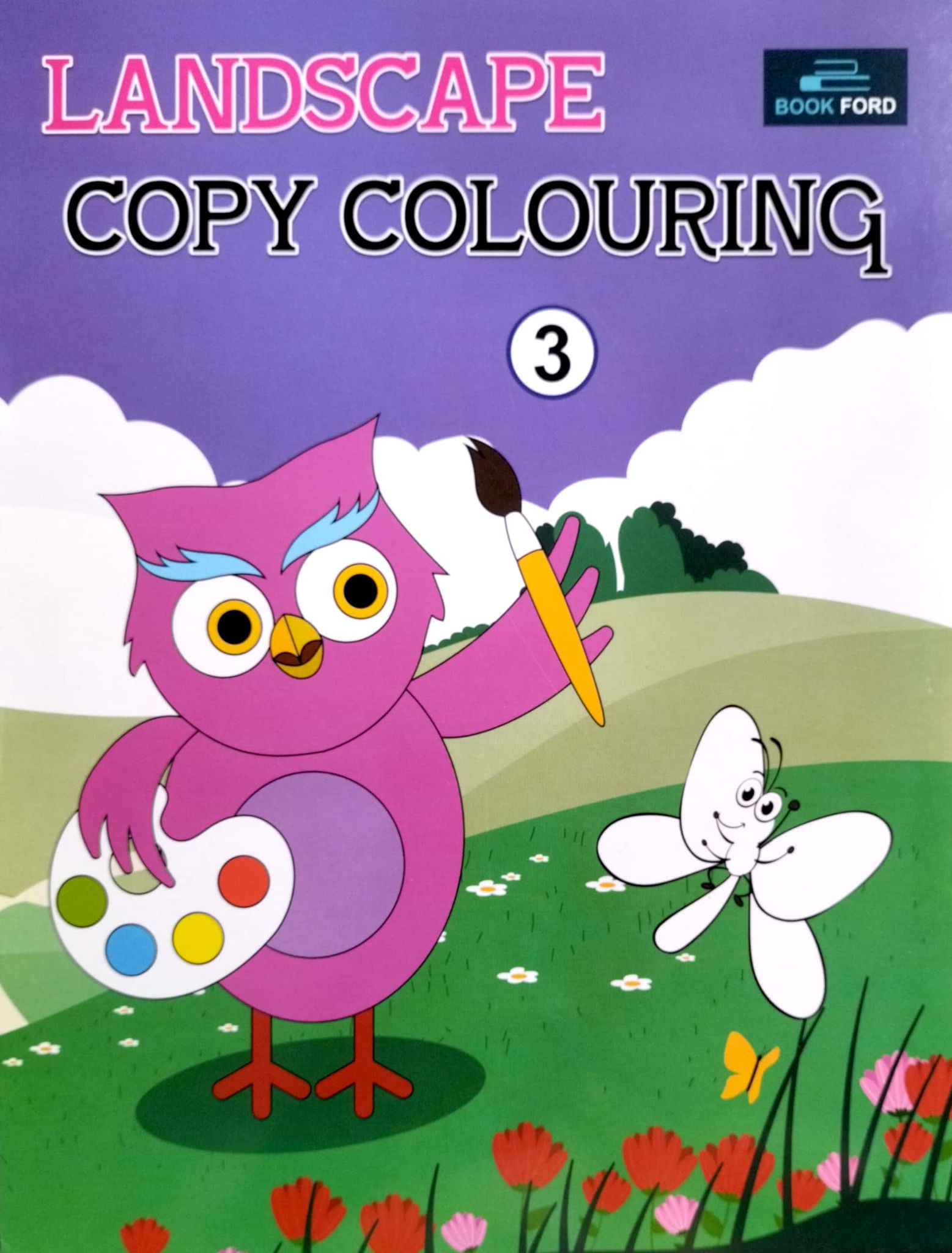 Landscape Copy Colouring 3 (পেপারব্যাক)