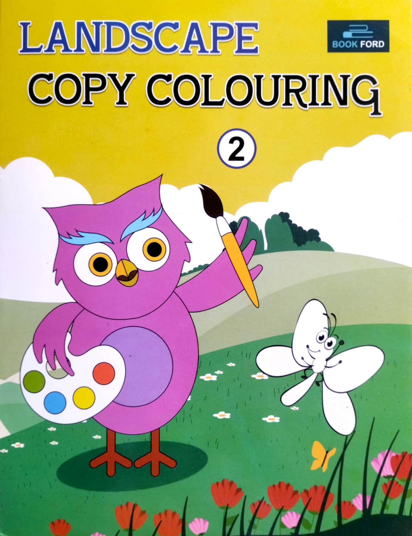 Landscape Copy Colouring 2 (পেপারব্যাক)